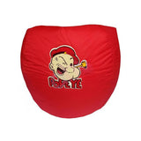 Popeye Motif Kids Bean Bag