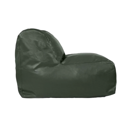 Leatherite Chillax Bean Bag - Green