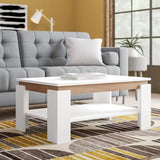 Wicker Centered Coffee Table