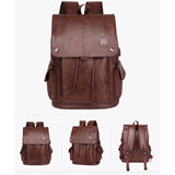 Brown Leather Bag Pack