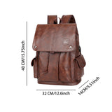 Brown Leather Bag Pack