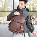 Brown Leather Bag Pack