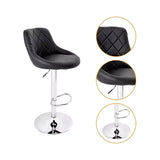 Aaron Black Poshish Bar Stool