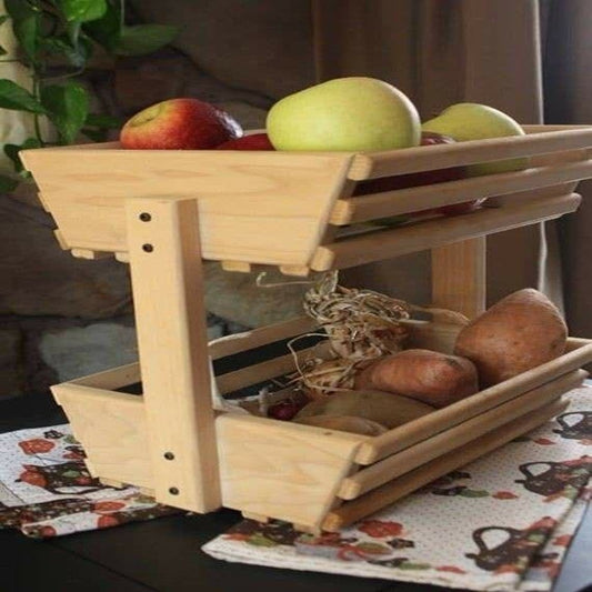 Wooden Fruit Tray