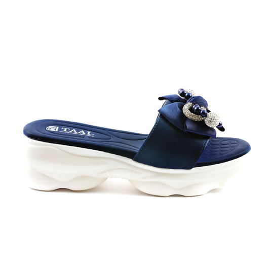 Wuhan Blue women wedge slippers