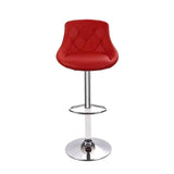 Creation Red Poshish Bar Stool