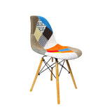 Retro Patchwork Dining Chairs - Chahyay.com