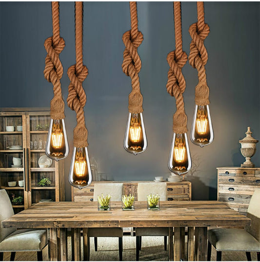 CONIC ROPE Pendant Light