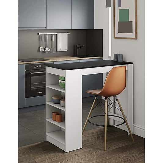 Dining Delight with Storage Shelves