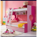 Heart Triple Bunk Bed
