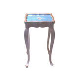 Blue Colors Corner Design Nesting Tables