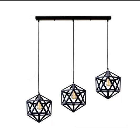 Hexagonal Haven Hanging Light