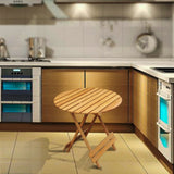 Wooden Foldable Round table