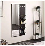 Wall-Mounted Vanity with Shelves