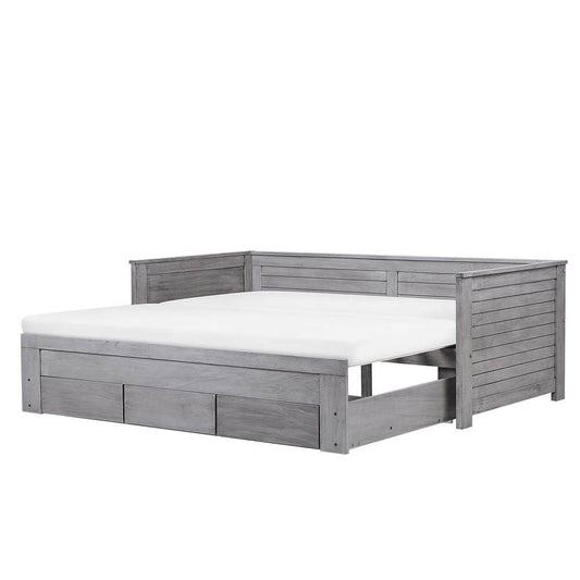 Single Super King Daybed with Storage Grey