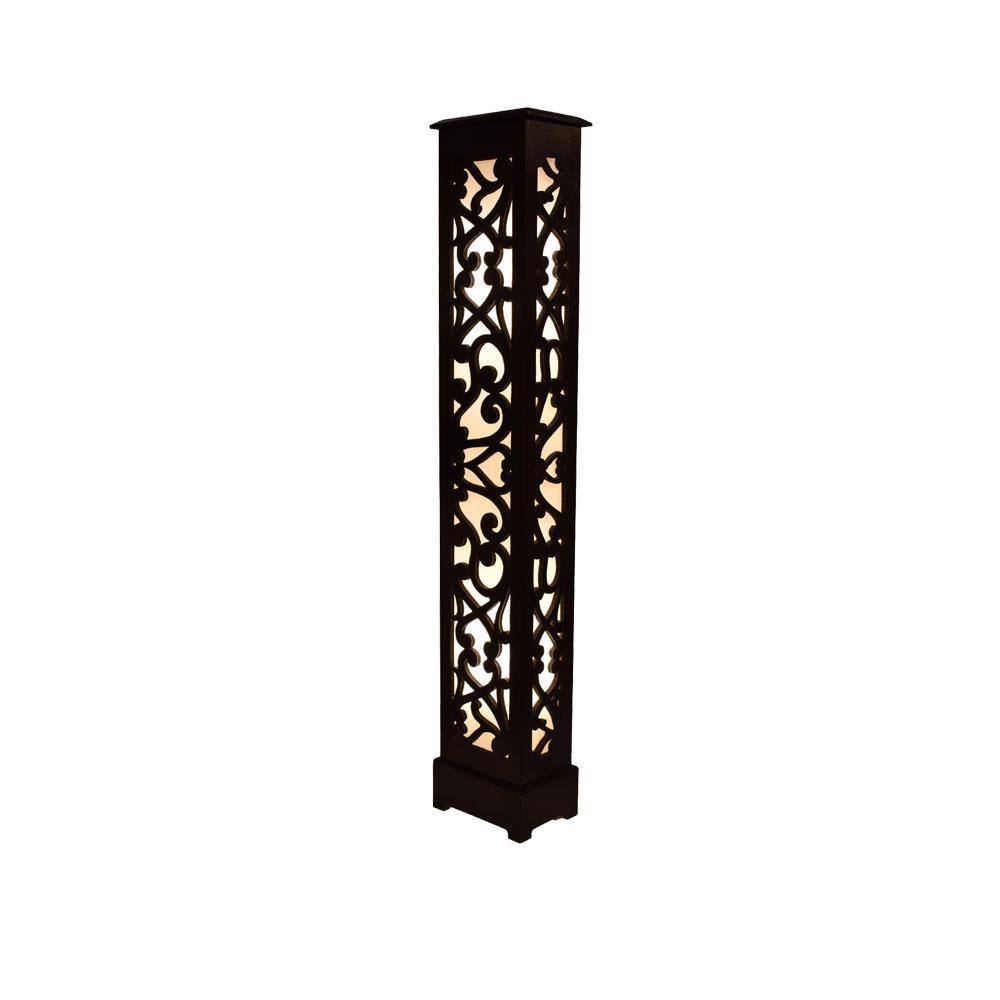 Ramsay Wooden Box Floor Lamp - Chahyay.com