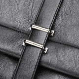 Leather Weekender Shoulder Bag