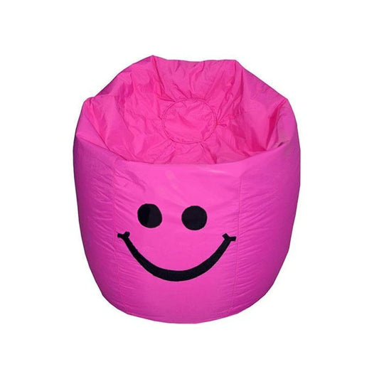 Happy Smiley Beanbag - Dark Pink