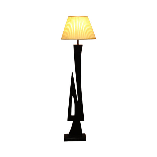 Glenn Wooden Floor Lamp