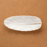 White Small Feather Tray