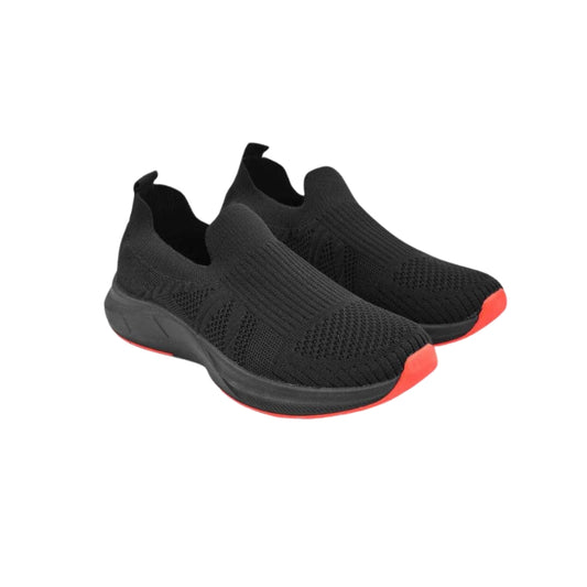 Swift Glide Black Sneakers