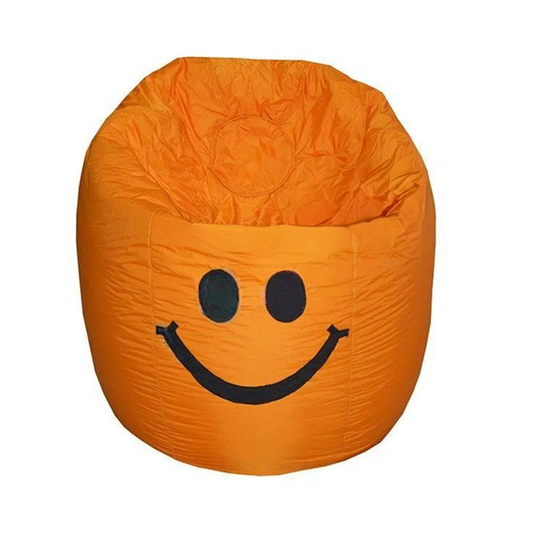 Happy Smiley Beanbag - Orange