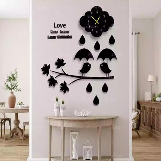 Enchanting Raindrop Clock