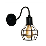 Baton Rouge Nest Wire Cage Wall Mounted Lamp