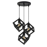 Zooid Square Cube Hanging Lamp (3 in 1)
