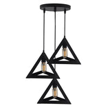 Branch 3 in 1 Base Triangle Shape Hanging Lamp