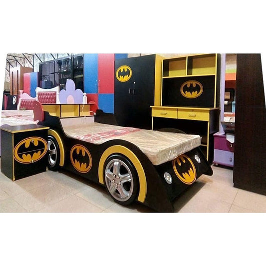 Bat Black Car Single Bed