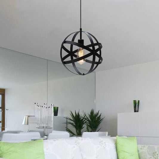 Hanging Cage Ceiling Fixture