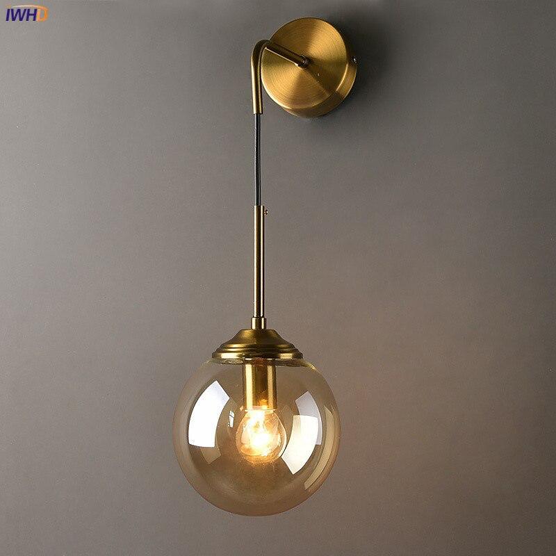 Nordic Glass Ball Sconce