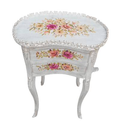 White Cloud Accent Table