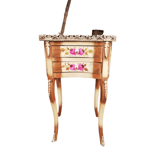 Peach Wood Accent Table