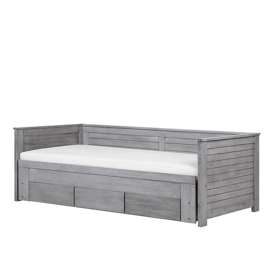 Single Super King Daybed with Storage Grey