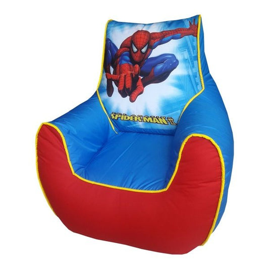 Spiderman Printed Kids Bean Bag Sofa